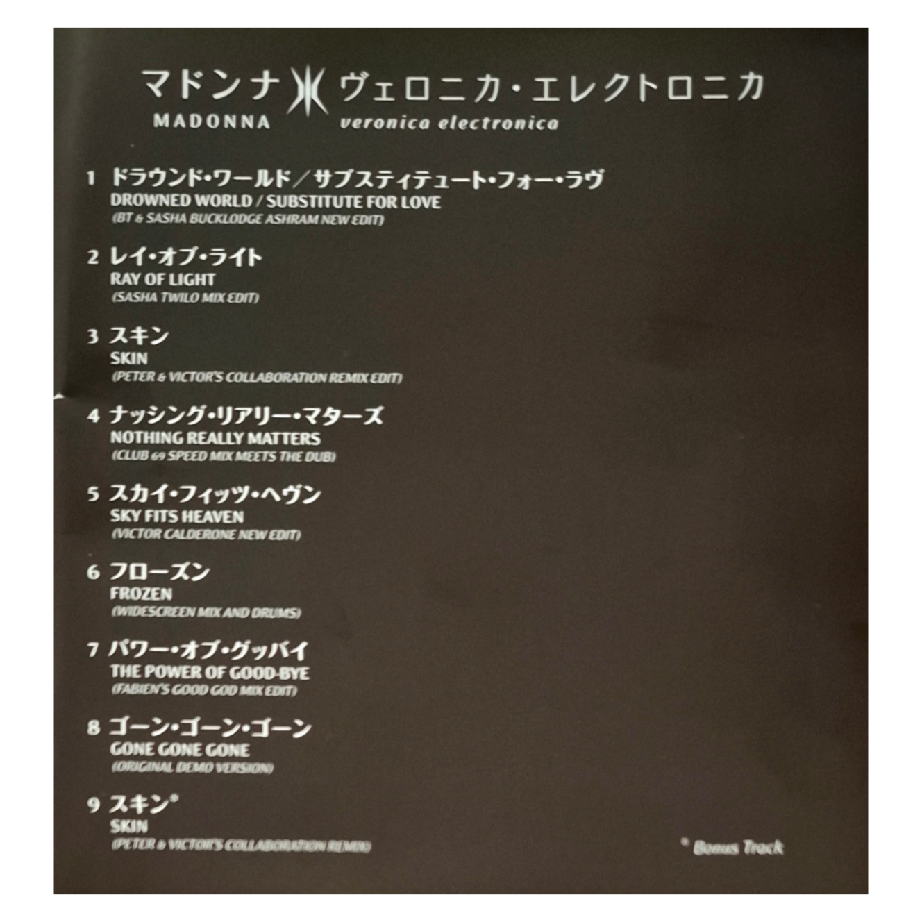Madonna-Veronica-Electronica-Jpn-CD-Bonus-Booklet