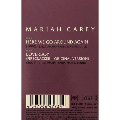 Mariah-Here-We-Go-Around-Japanese-Cassette-Single