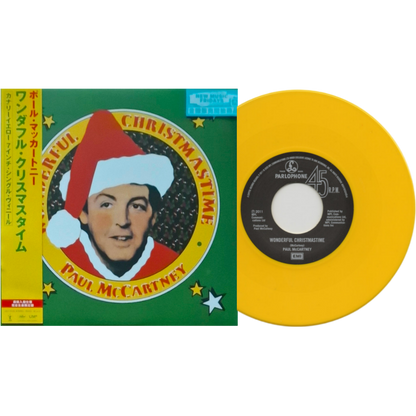 McCartney-Wonderful-Christmastime-Japan-Yellow-7in