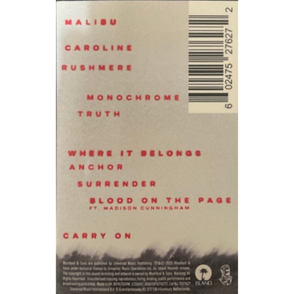 Mumford-and-Sons-Rushmere-Cassette-Tape-Red-Shell