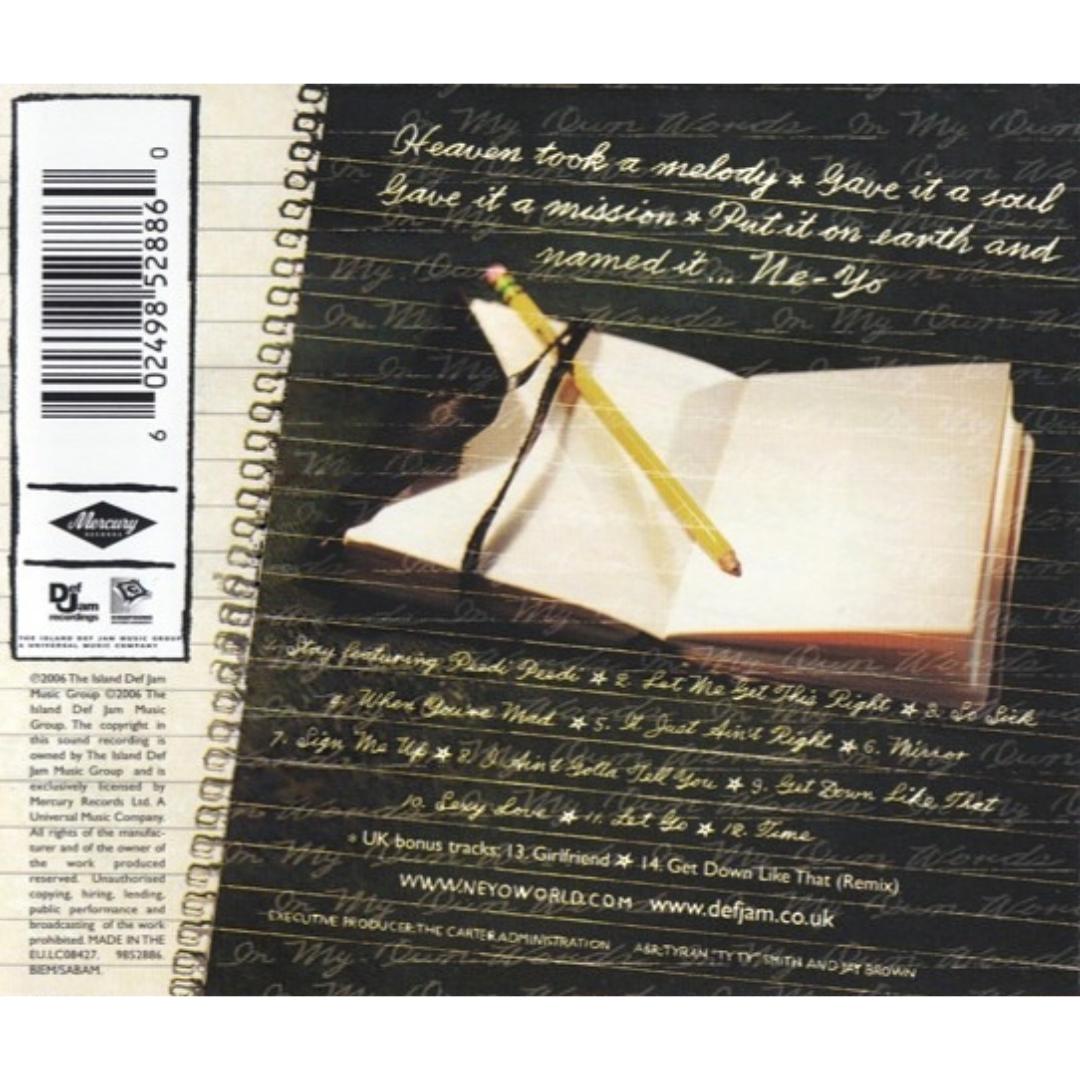 Ne-Yo-In-My-Own-Words-UK-Bonus-Tracks-CD-Album