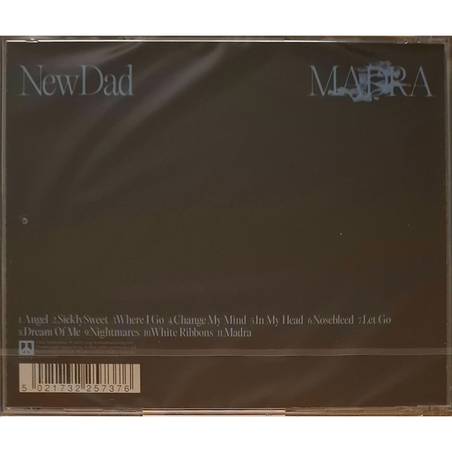 NewDad-Madra-Jewel-Case-CD-Album-UK-New-Sealed
