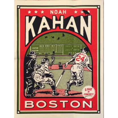 Noah-Kahan-Live-Fenway-Park-White-Vinyl-2LP-Poster