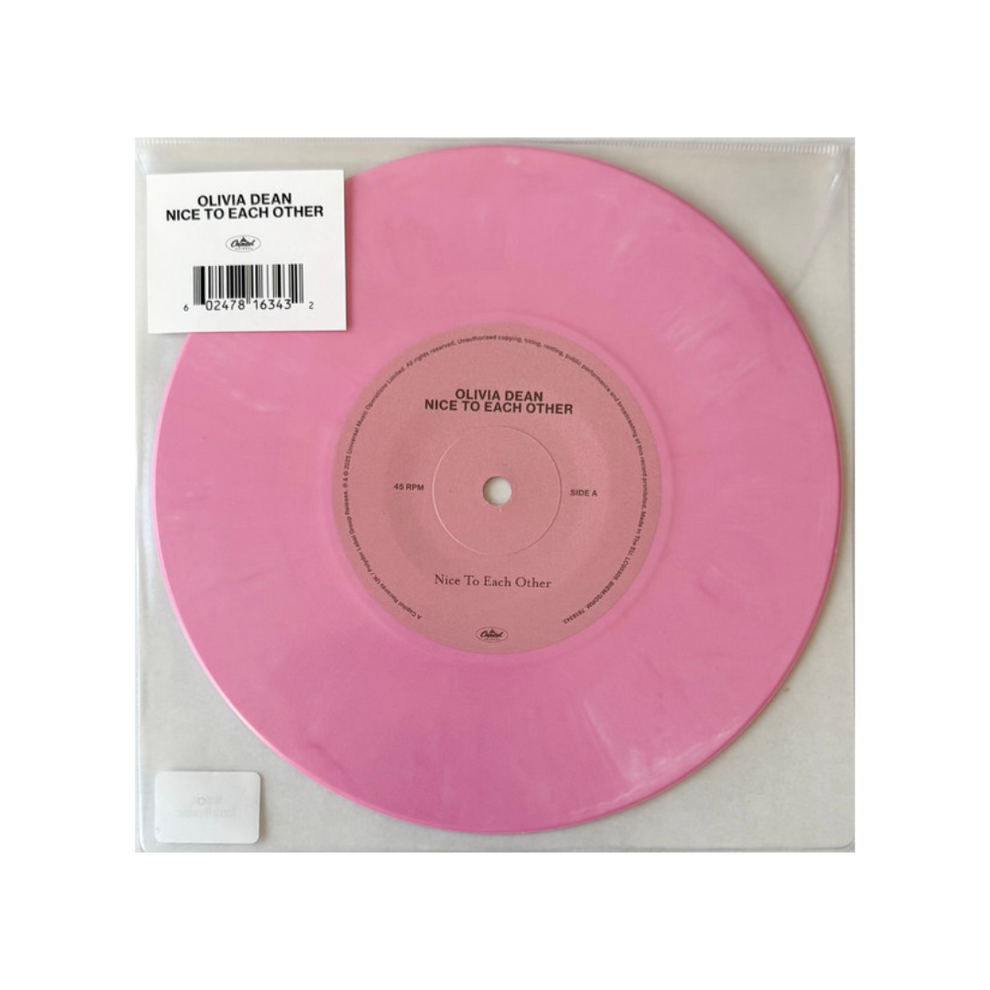 Olivia Dean: Nice To Each Other - Limited Pink Marbled Vinyl 7