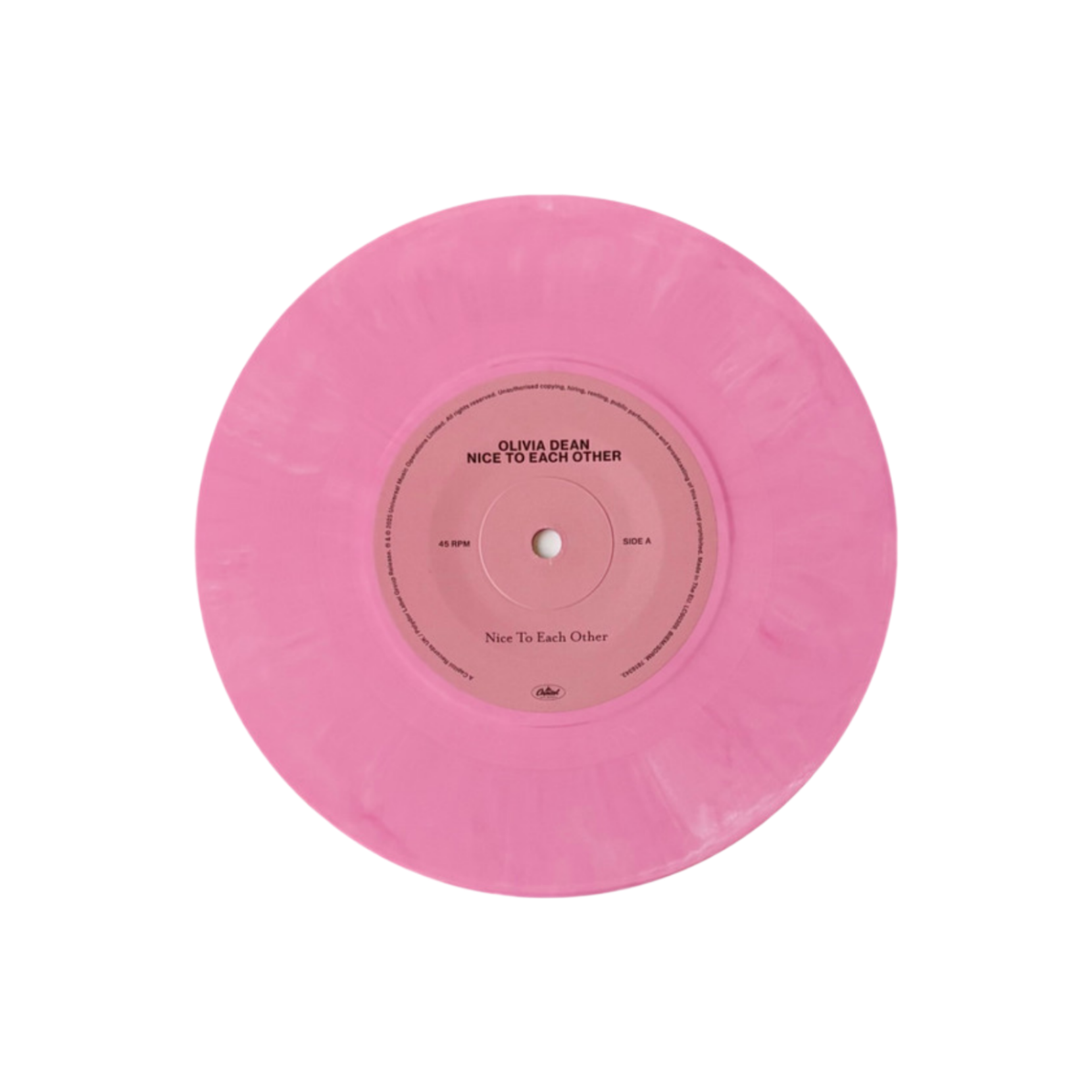 Olivia-Dean-Nice-To-Each-Other-Vinyl-7-inch-Pink