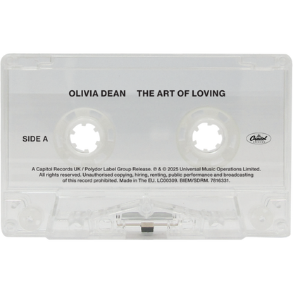 Olivia-Dean-The-Art-Of-Loving-Clear-Shell-Cassette