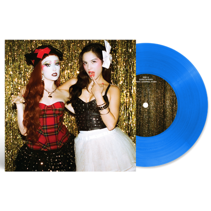 Olivia-Rodrigo-Chappell-Roan-Expectations-Blue-7in