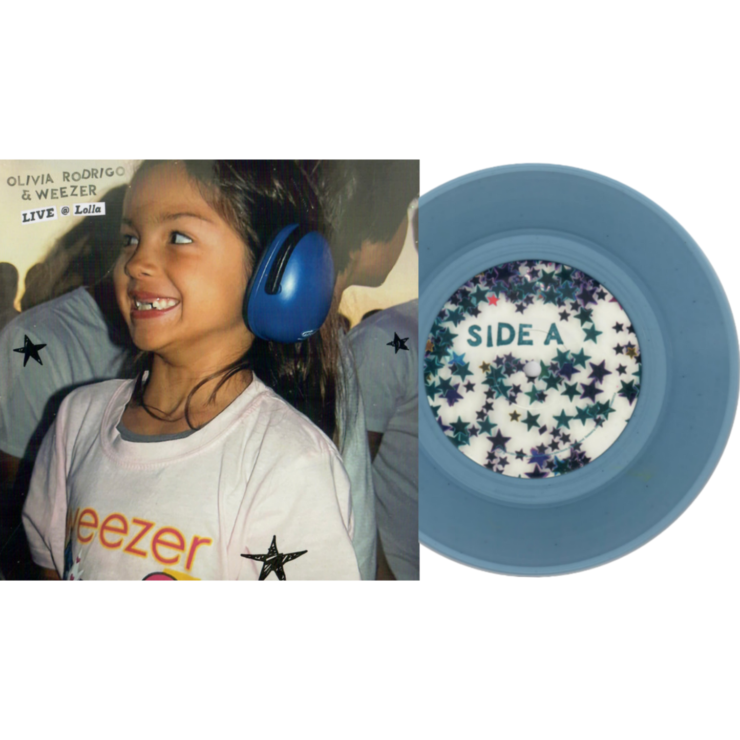 Olivia-Rodrigo-Weezer-Live-at-Lolla-Blue-Vinyl-7in
