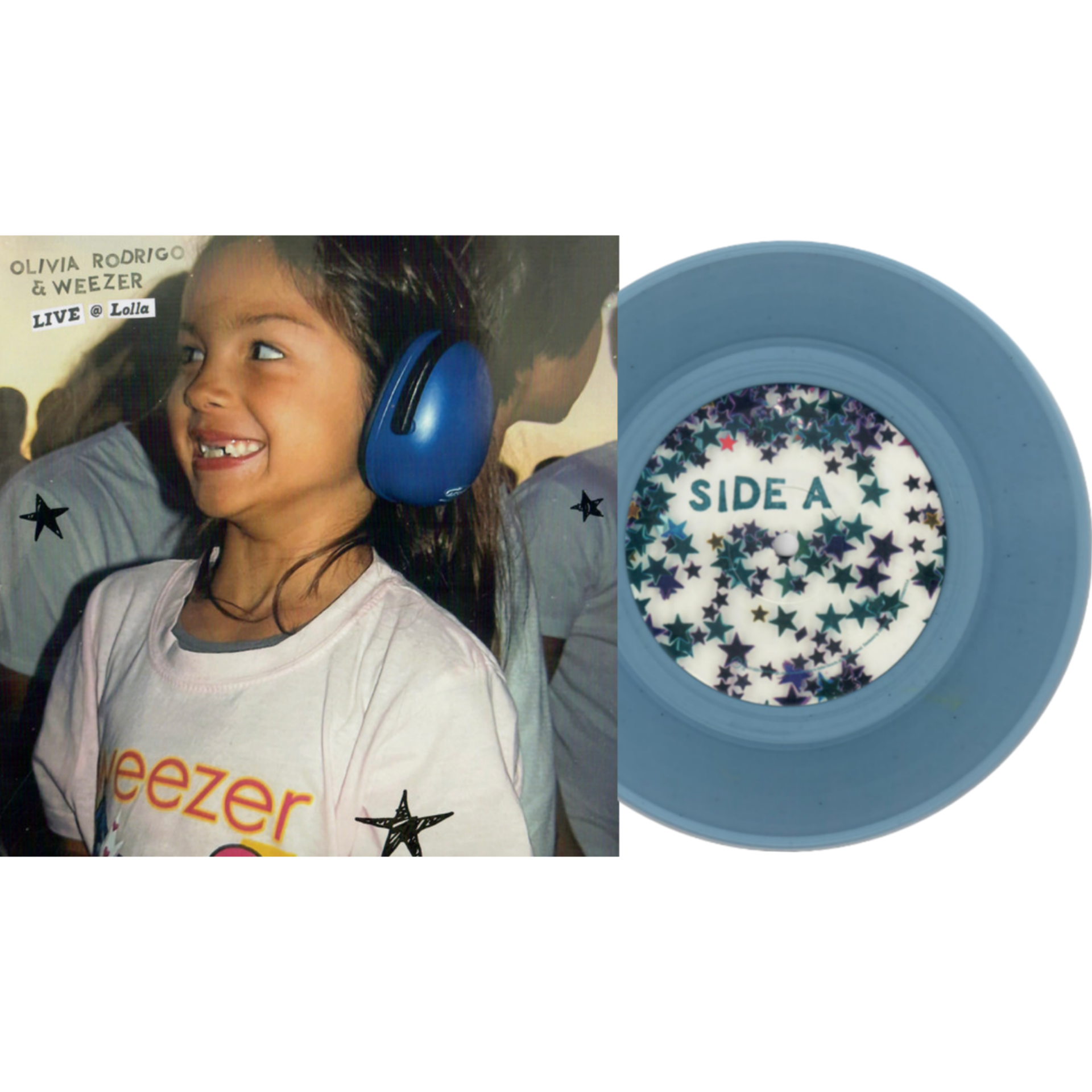 Olivia-Rodrigo-Weezer-Live-at-Lolla-Blue-Vinyl-7in