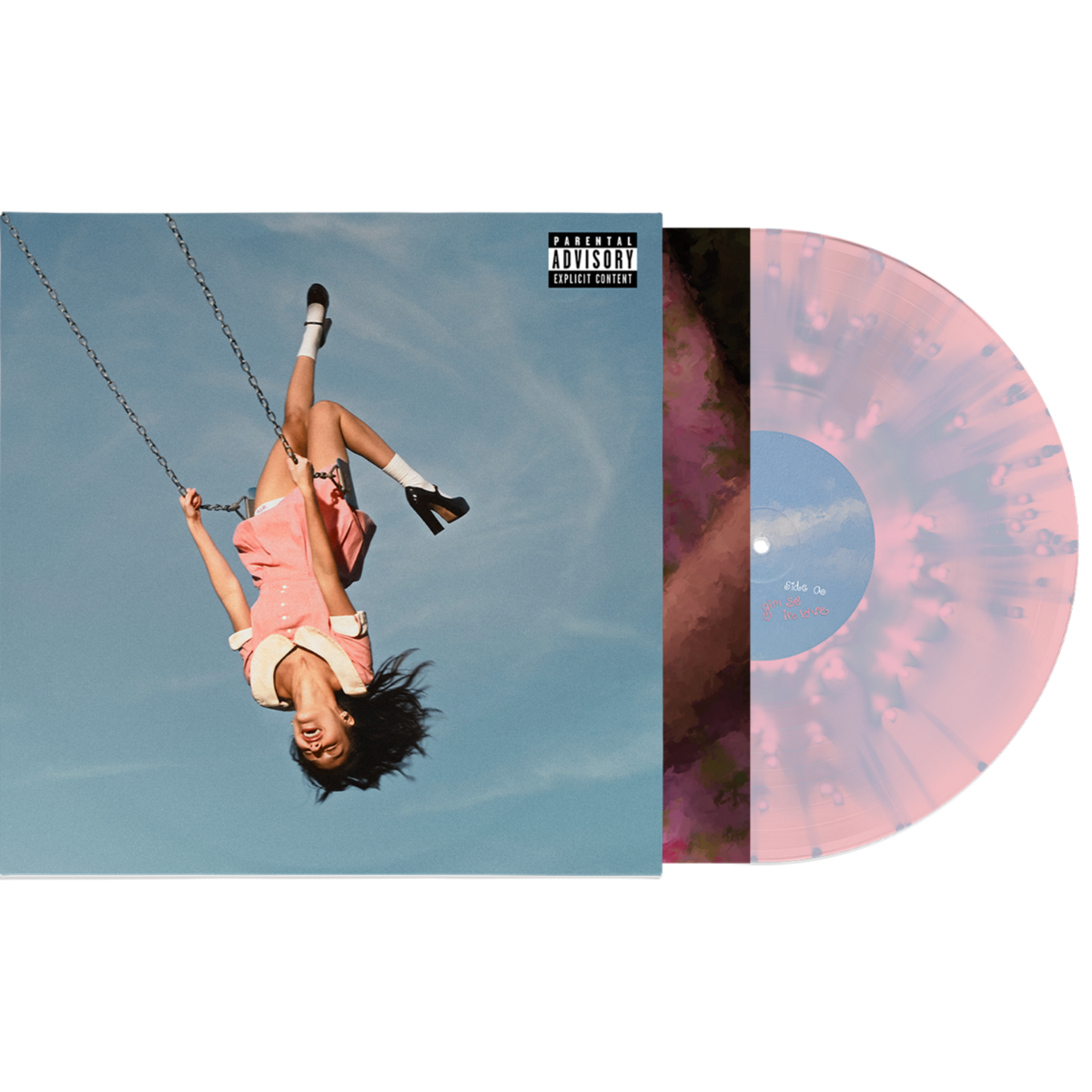 Olivia-Rodrigo-You-Seem-Pretty-Pink-Blue-Starburst