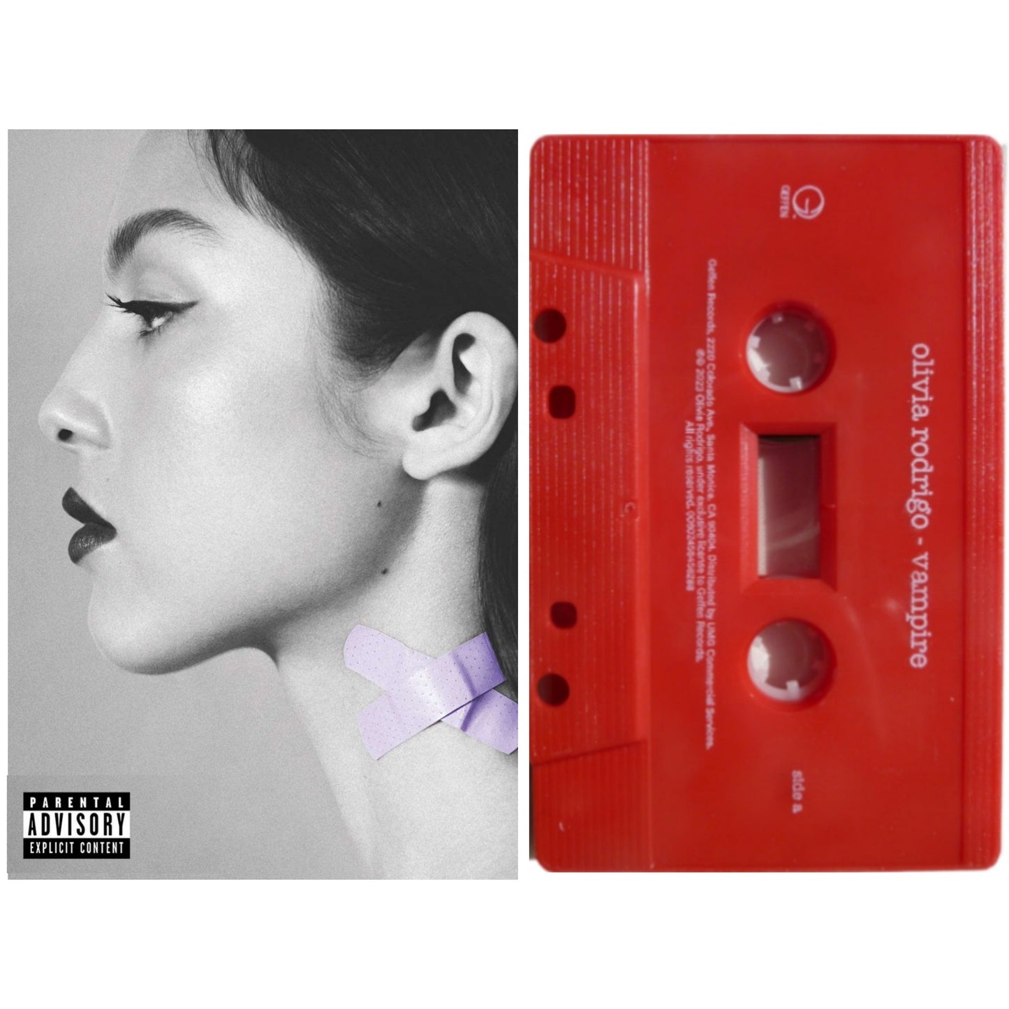 Olivia_Rodrigo_Vampire_Blood_Red_UK_Cassette_Single