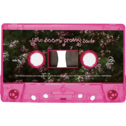 Olivia-You-Seem-Pretty-Sad-Hot-Pink-Cassette-Tape