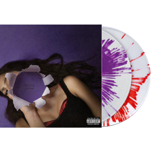 Olivia Rodrigo: GUTS (spilled) - Purple & Red Splatter Vinyl 2xLP (Rel'd 19/7)