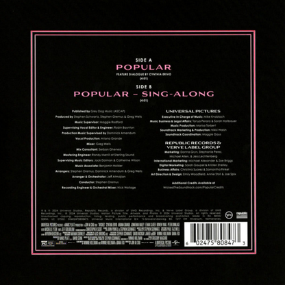 Ariana Grande: Popular - Limited Edition Clear Vinyl 7 Ariana Grande: Popular - Limited Edition Clear Vinyl 7