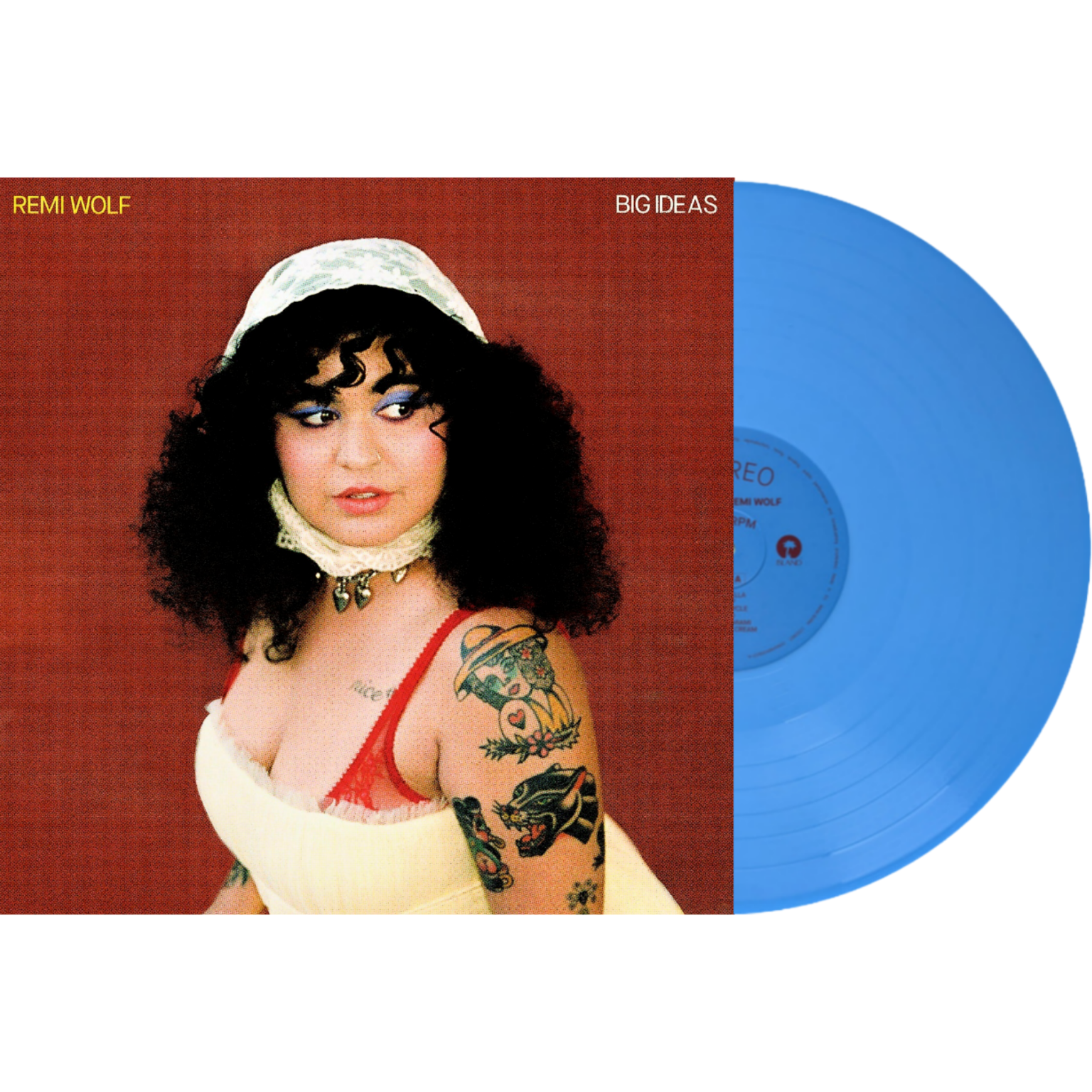 Remi-Wolf-Big-Ideas-Baby-Blue-LP-Vinyl-with-Poster