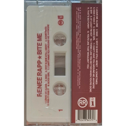 Renee-Rapp-Bite-Me-White-Shell-UK-Cassette-Album