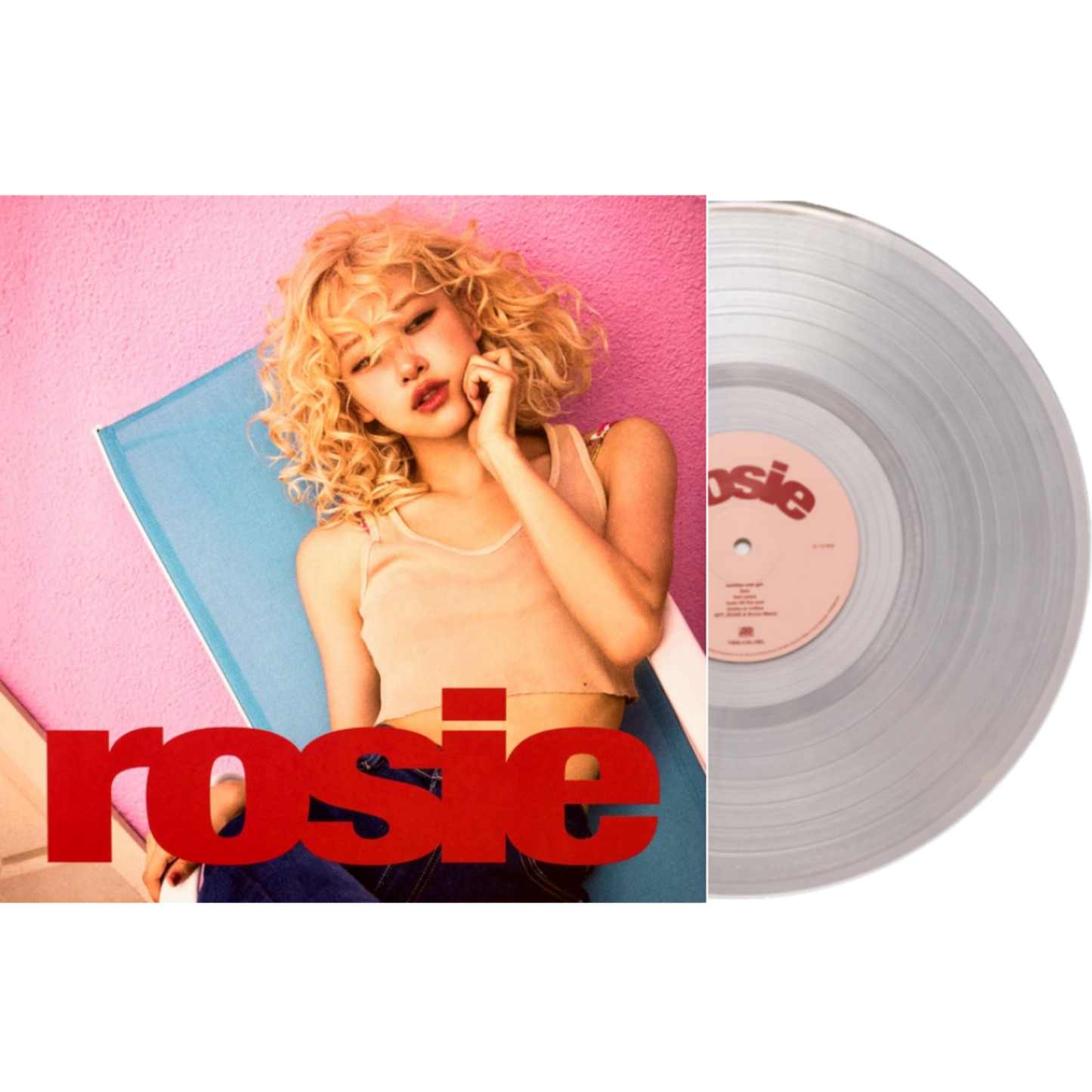 blackpink ROSE ロゼ アナログレコード輸入盤CLEAR VINYL ROSIE [CLEAR blackpink ROSE ロゼ アナログレコード輸入盤CLEAR VINYL ROSIE [CLEAR