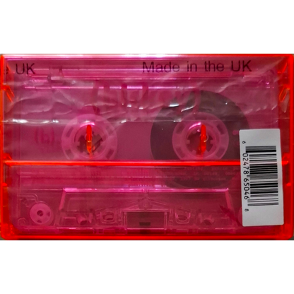 Royel-Otis-Hickey-Fluro-Pink-Metallic-Text-Cassett