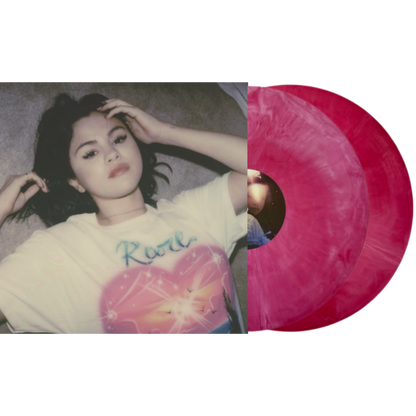 Selena-Gomez-Rare-Deluxe-Pink-White-Swirl-Vinyl-LP