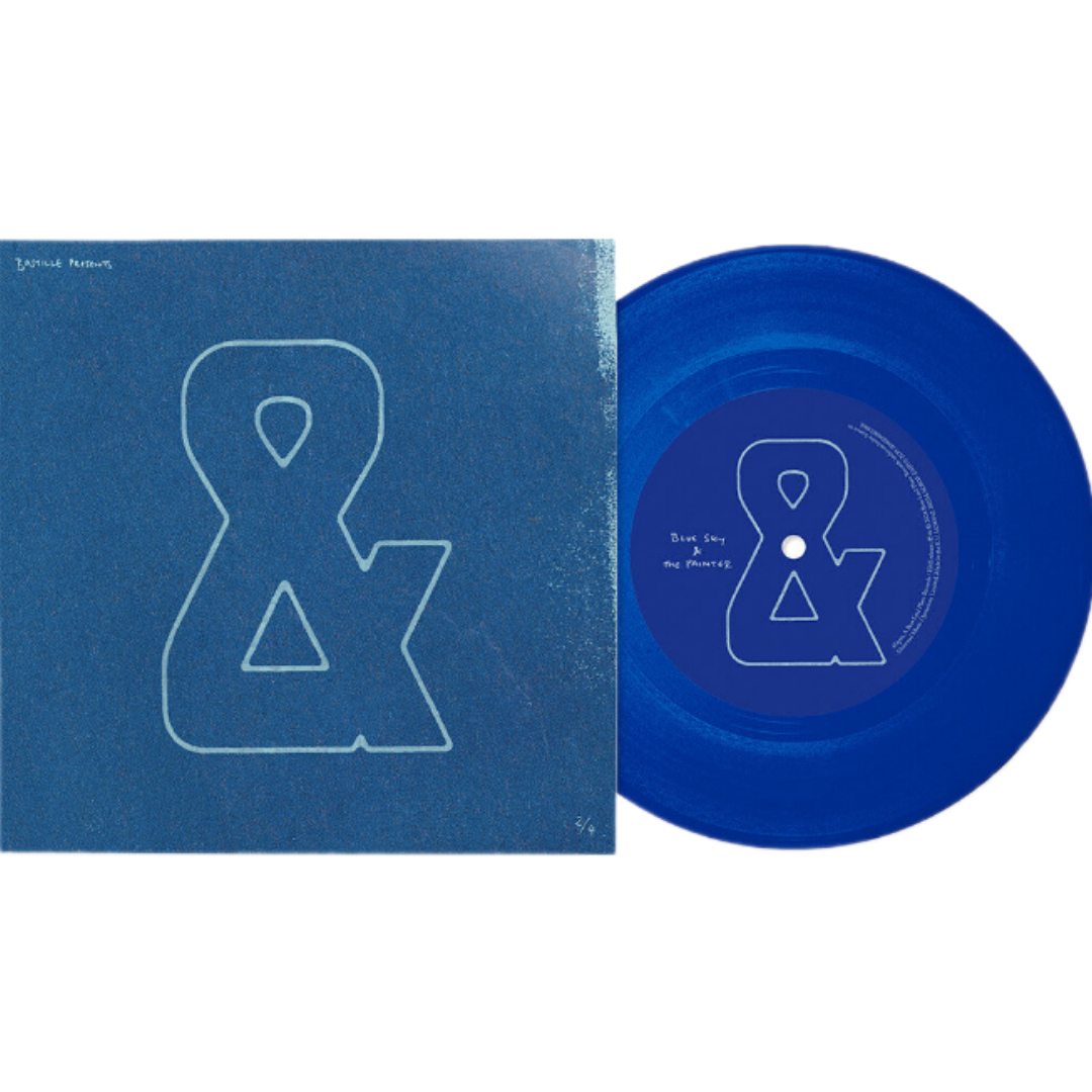 Signed-And-Part-Two-Bastille-Blue-Vinyl-7in-Single