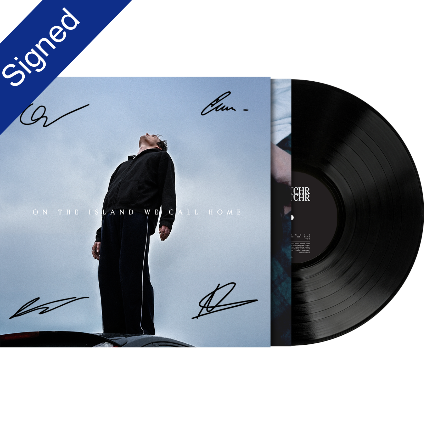 Signed-Fletchr-On-The-Island-We-Call-Home-12in-EP