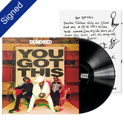 Signed-Skindred-You-Got-This-Hand-Lyric-Sheet-LP