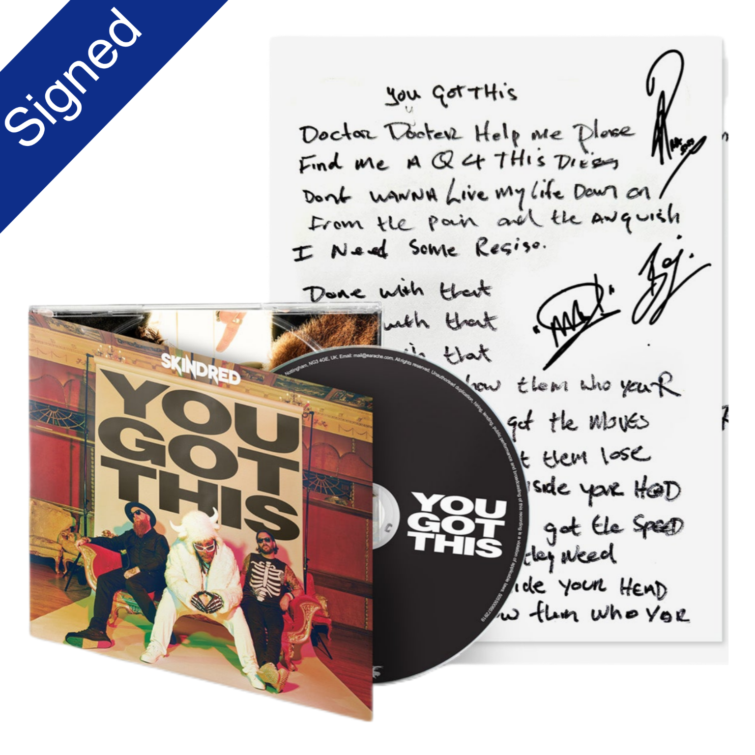 Signed-Skindred-You-Got-This-Signed-Lyrics-Digi-CD