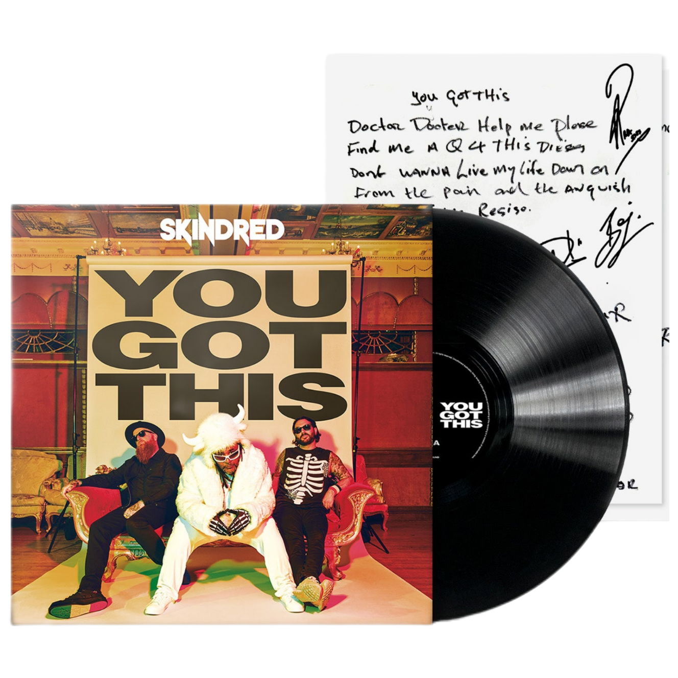 Skindred-You-Got-This-Hand-Signed-Lyric-Sheet-LP