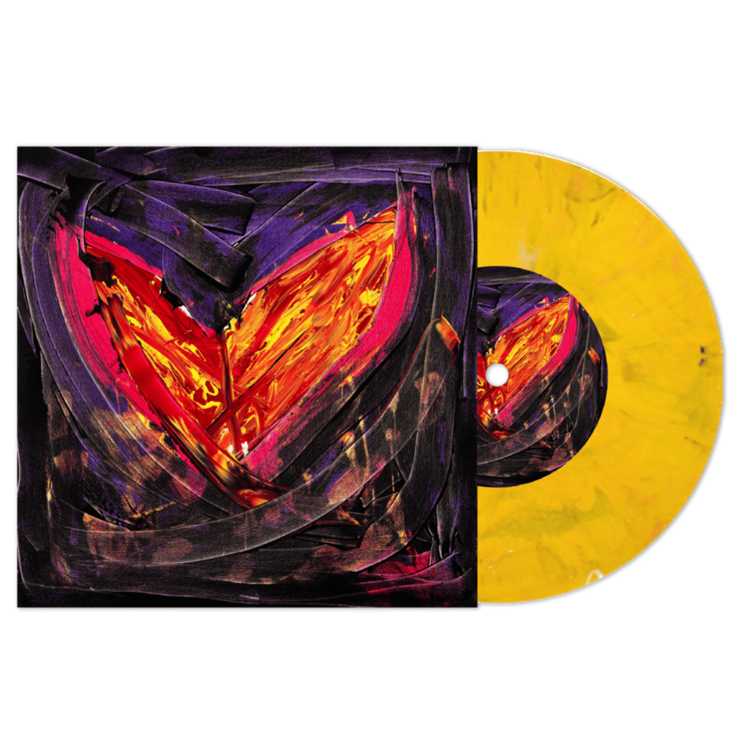 Snow-Patrol-Kylie-These-Alarms-Yellow-Marble-7-in