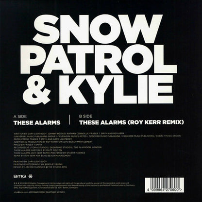 Snow-Patrol-Kylie-These-Alarms-Yellow-Marble-Vinyl