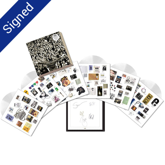 SIGNÉ The Best Of Suede: Beautiful Ones 1992-2018 - 6xLP Coffret Vinyle Blanc