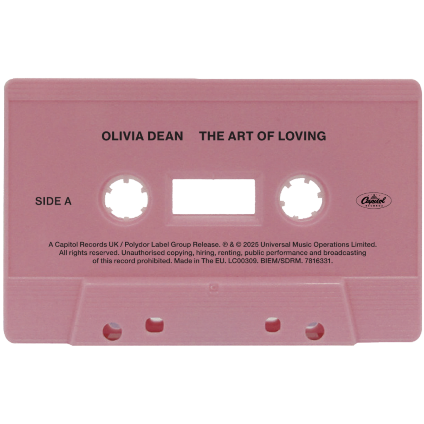 The-Art-Of-Loving-Olivia-Dean-Pink-Shell-Cassette
