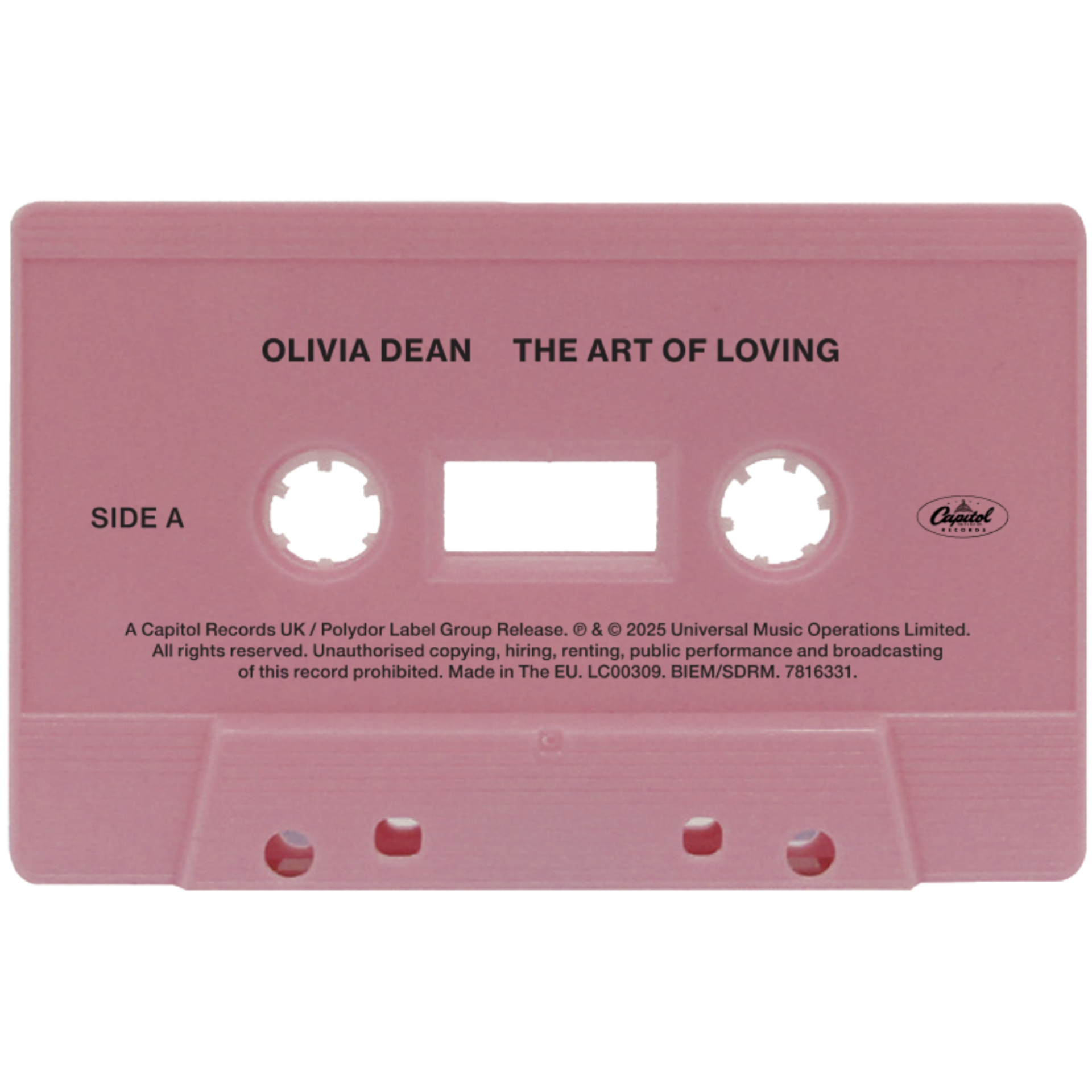 The-Art-Of-Loving-Olivia-Dean-Pink-Shell-Cassette