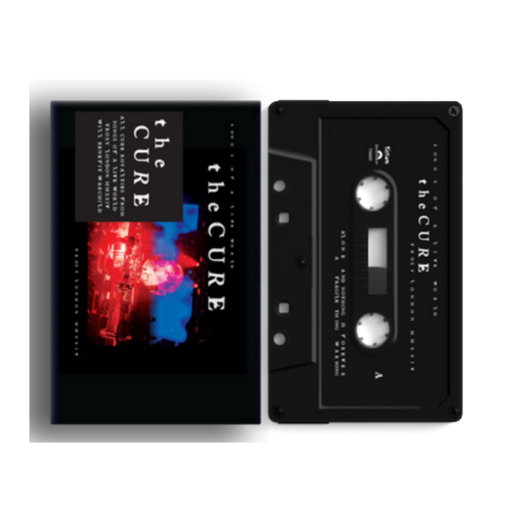 The-Cure-Songs-Of-A-Live-World-Troxy-Cassette-Tape