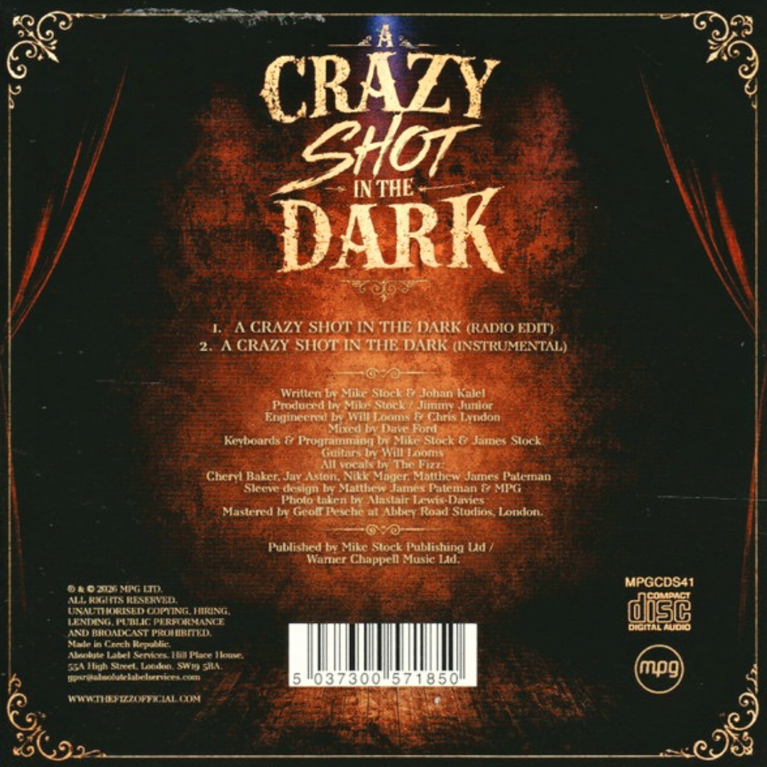 The-Fizz-A-Crazy-Shot-In-The-Dark-Radio-Edit-CD