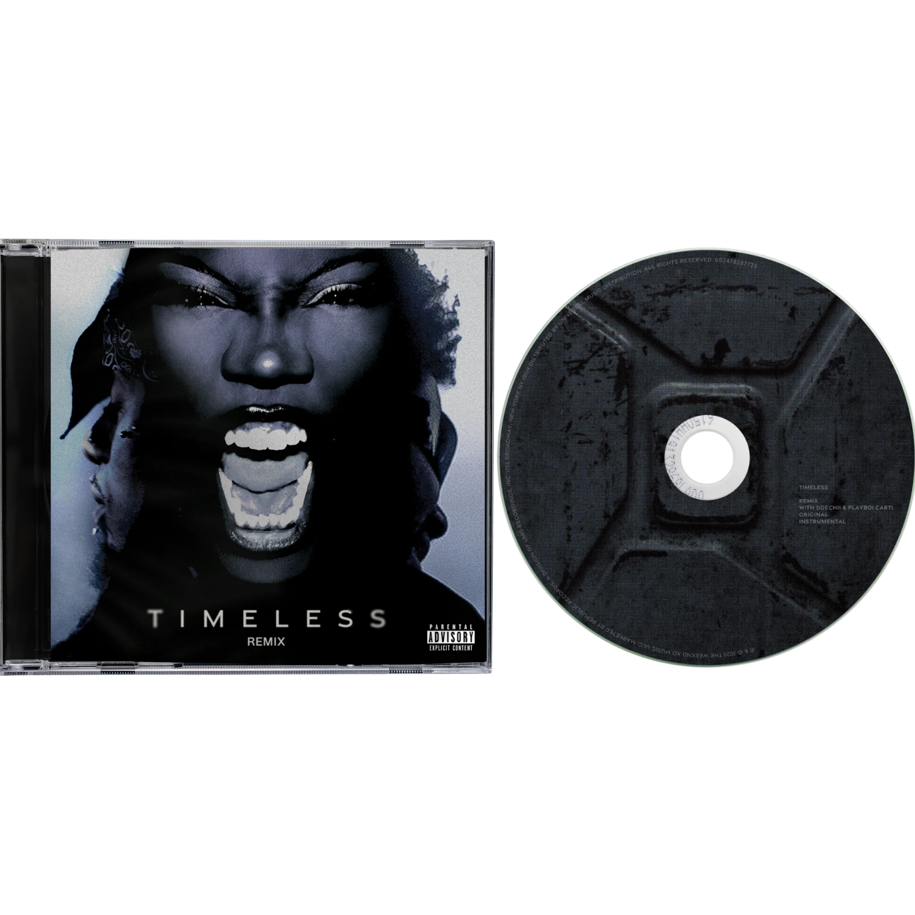 The-Weeknd-Doechii-Ft-Playboi-Carti-Timeless-CD-Sgl