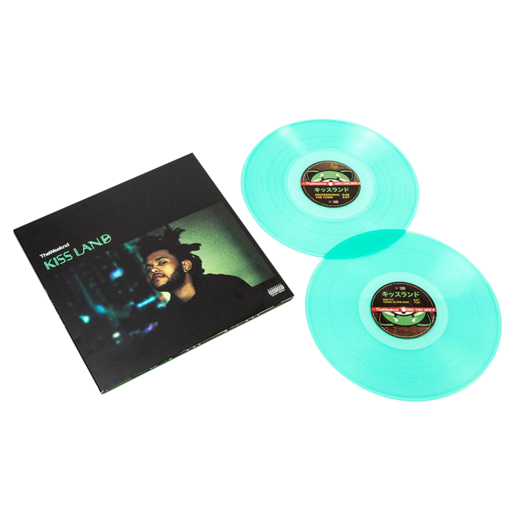 The-Weeknd-Kiss-Land-5-year-Green-Seafoam-Vinyl-2LP