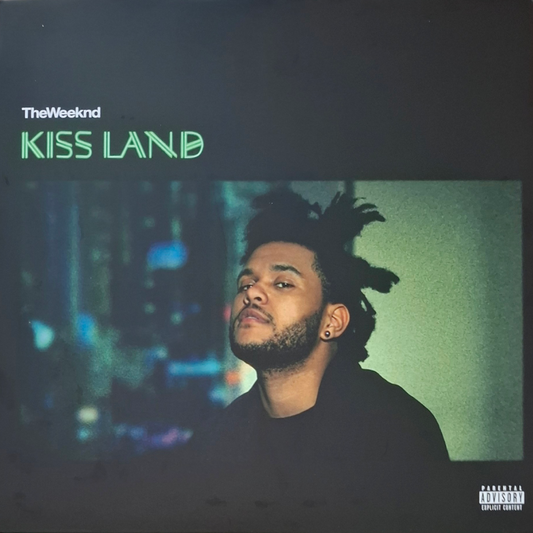 The-Weeknd-Kiss-Land-Green-Seafoam-Vinyl-LP-Front