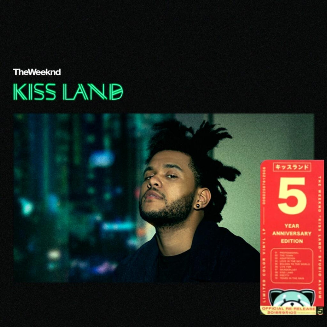 The-Weeknd-Kiss-Land-Seafoam-Green-Vinyl-Double-LP
