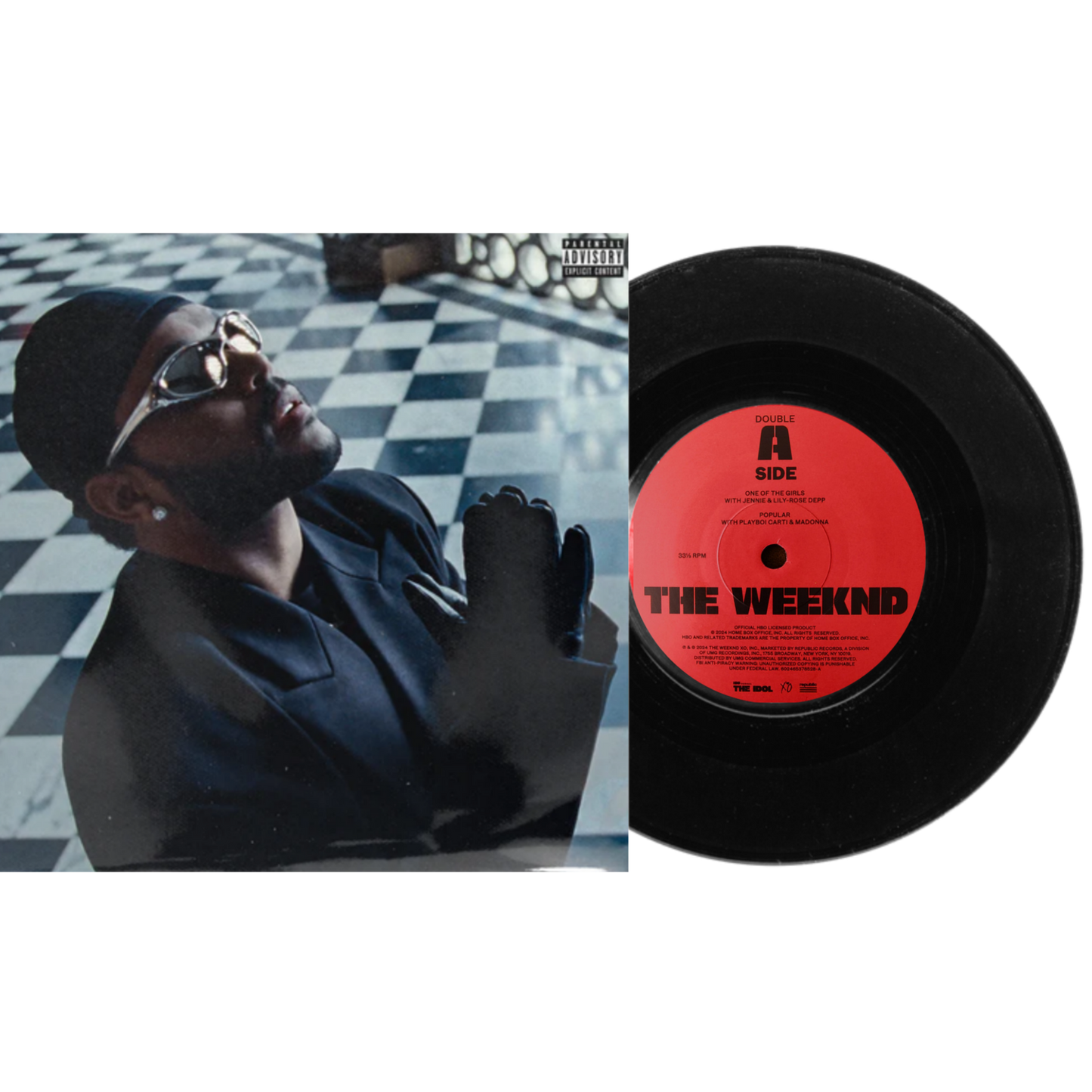 The Weeknd: One of the Girls / Popular - US 7" Single