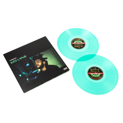 TheWeeknd-Kiss-Land-5-year-Green-Seafoam-Vinyl-2LP