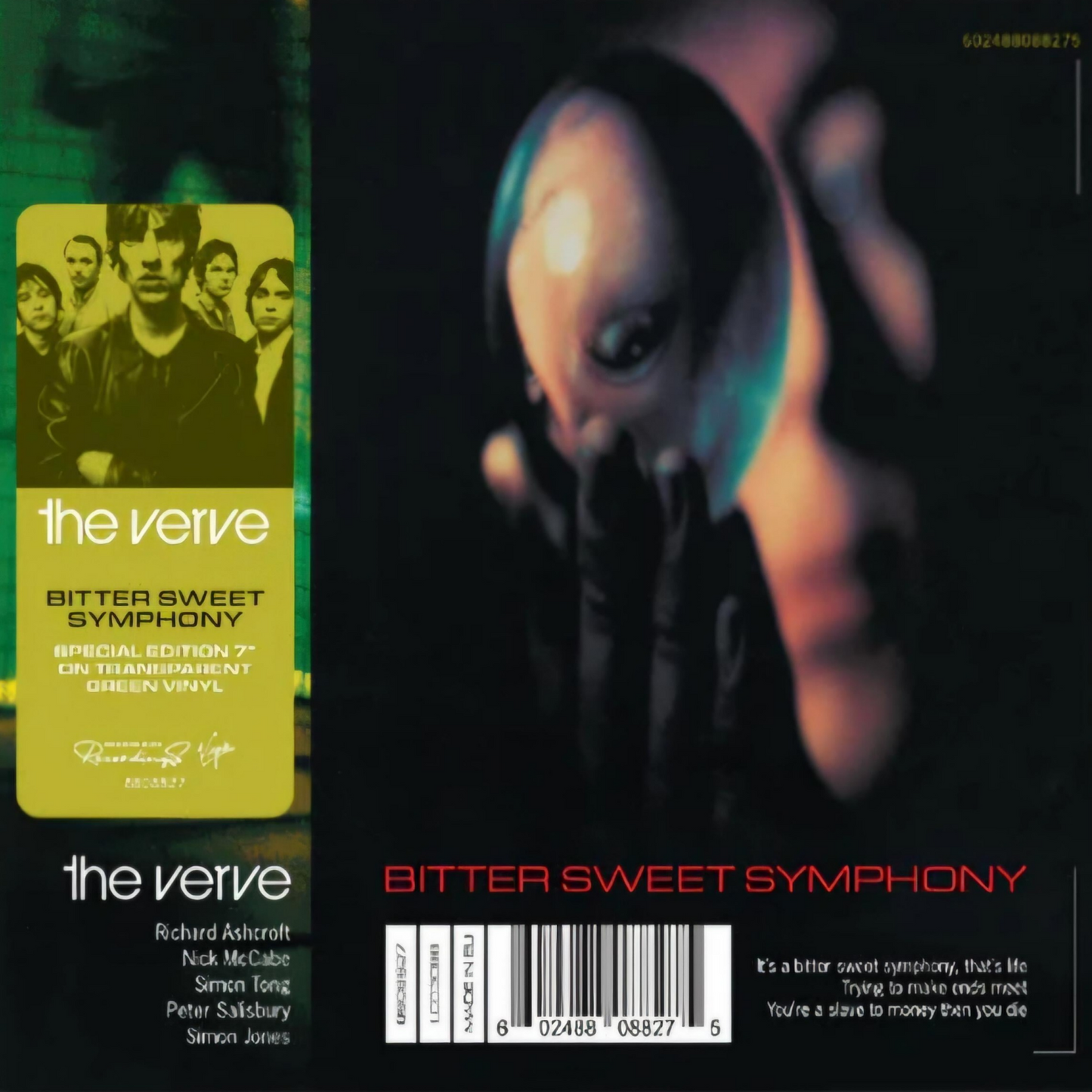 Verve-Bitter-Sweet-Symphony-Green-Vinyl-7-inch-Sgl