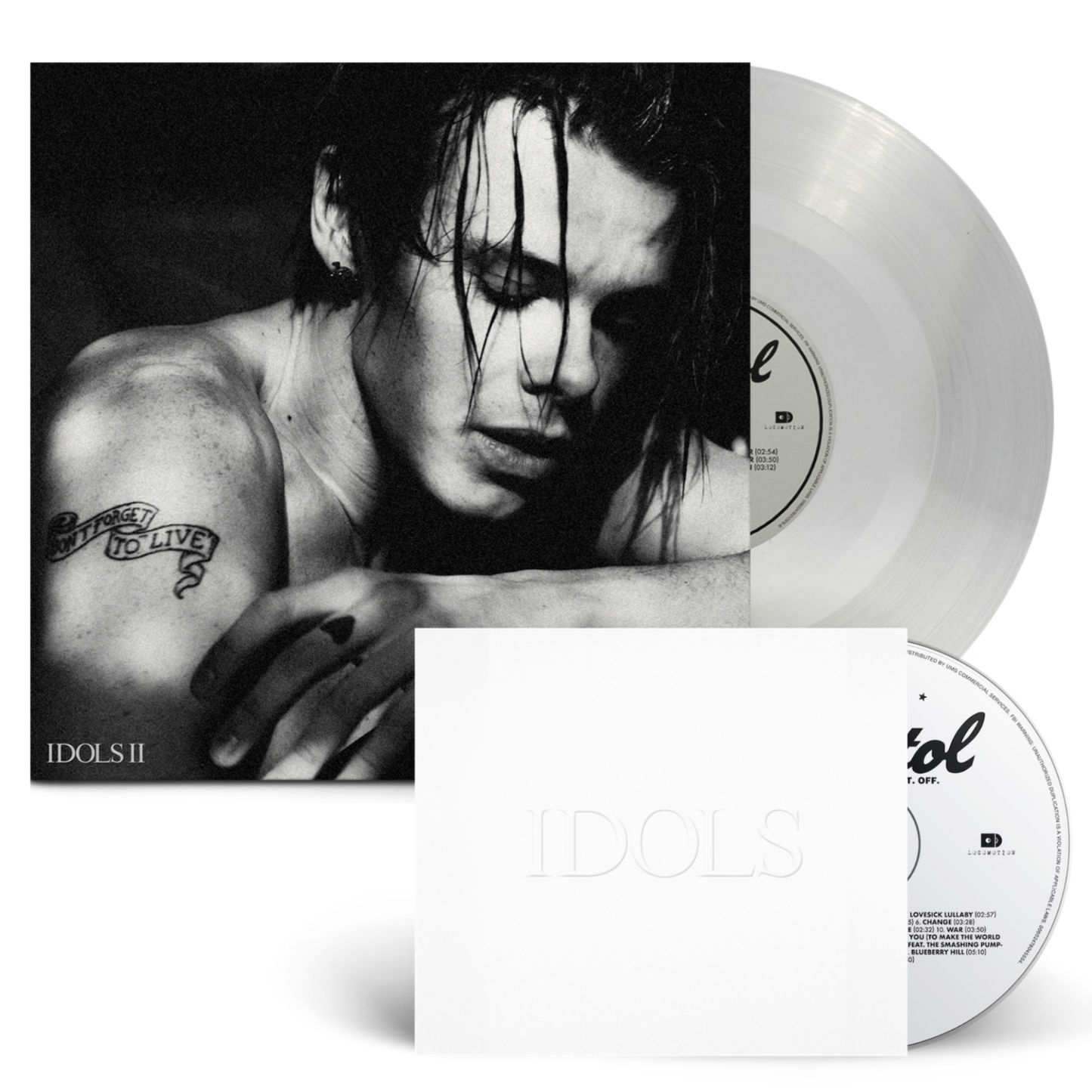Yungblud-Idols-Complete-Clear-Vinyl-LP-CD-Album