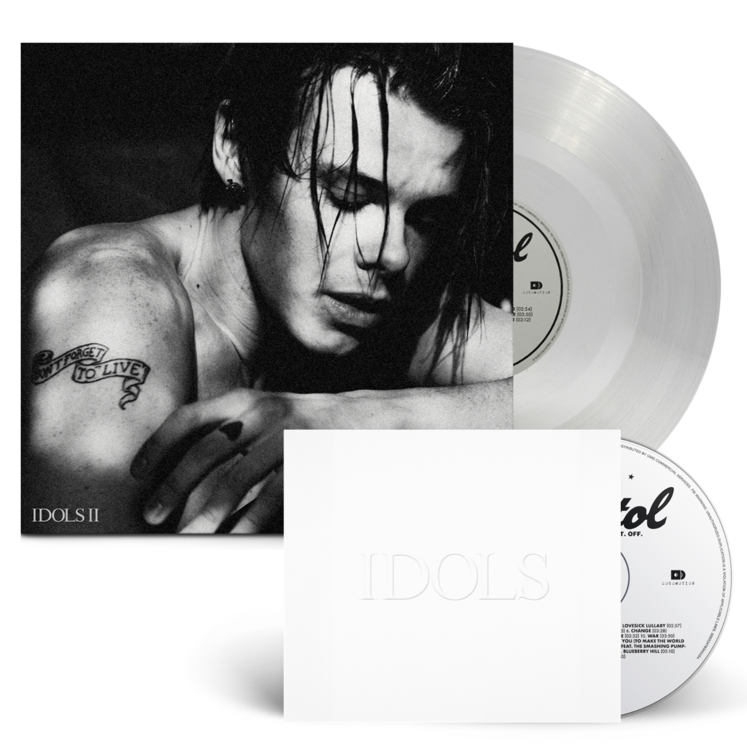Yungblud-Idols-Complete-Clear-Vinyl-LP-CD-Album