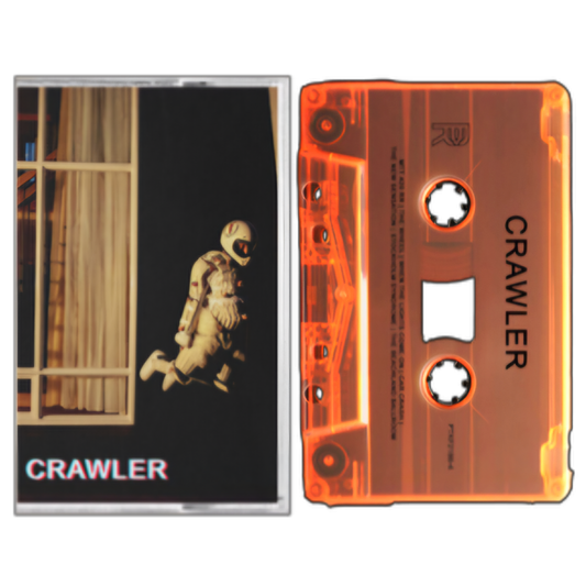 idles-Crawler_Orange_Transparent_Cassette_Tape