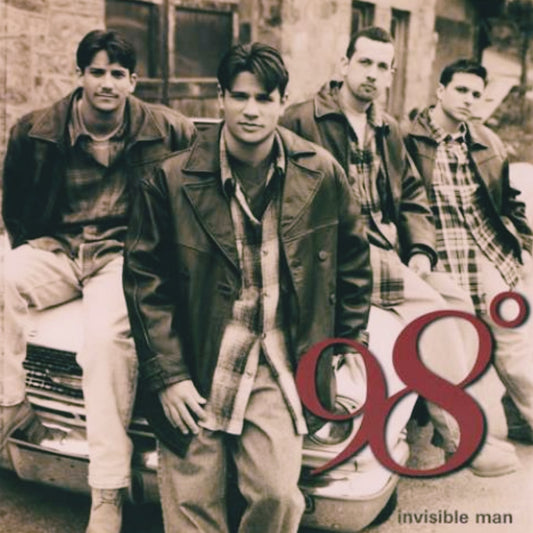 98 Degrees: Invisible Man - Promo-CD-Single (NM/NM)