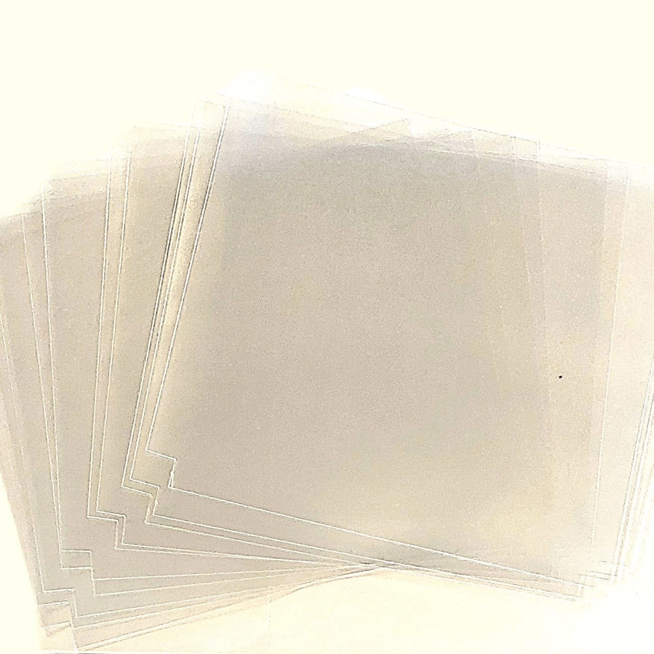 20 Semi-Double CD (1.5) Open Top Heavyweight Protective CD Sleeves ...