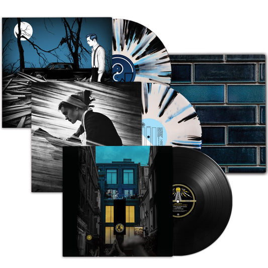 Jack White: Triple LP Box Set - Vinyle éclaboussures bleu, noir et blanc