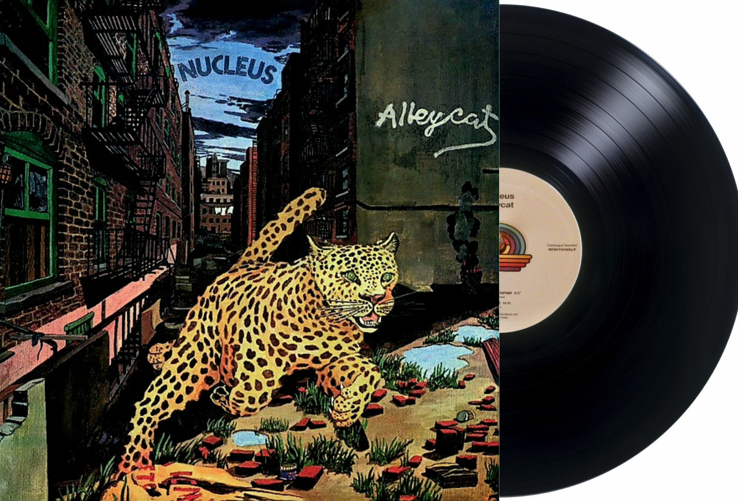 Nucleus: Alleycat - Remastered Black Vinyl LP - Édition limitée 2022 Réédition britannique
