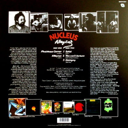 Nucleus: Alleycat - Remastered Black Vinyl LP - Édition limitée 2022 Réédition britannique